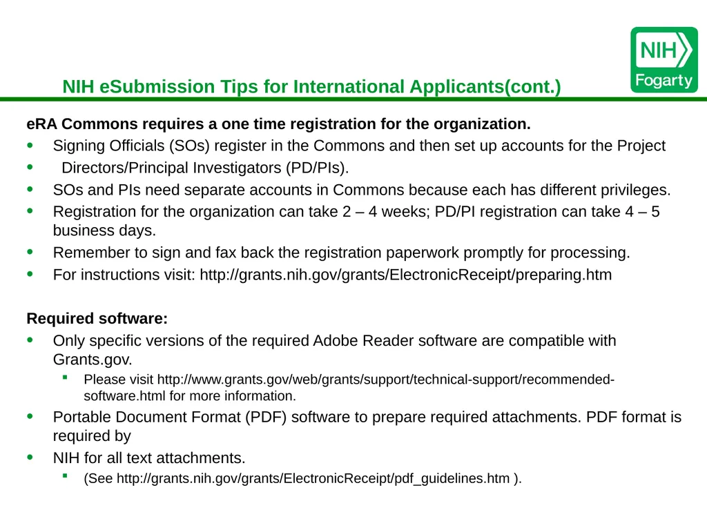 Working with Foreign Collaborators Bruce Butrum, - slide 19 of 52