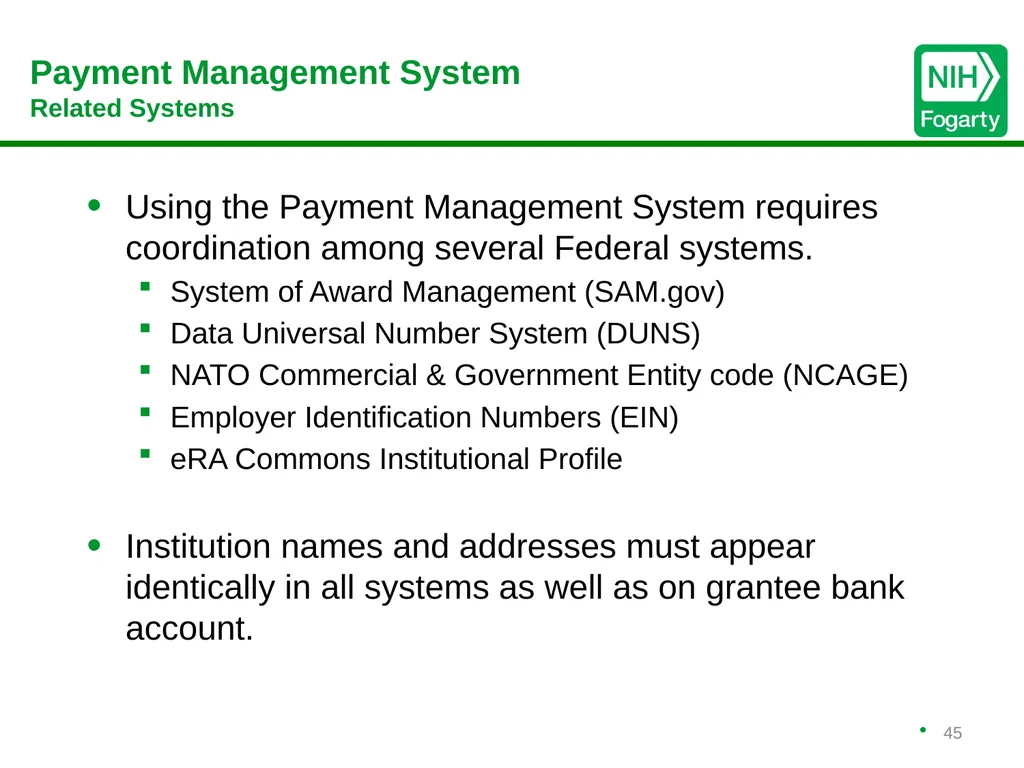 Working with Foreign Collaborators Bruce Butrum, - slide 45 of 52