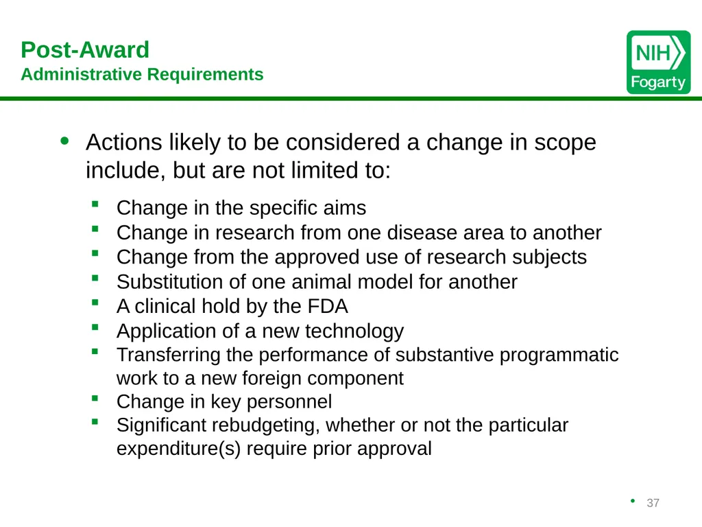 Working with Foreign Collaborators Bruce Butrum, - slide 37 of 52