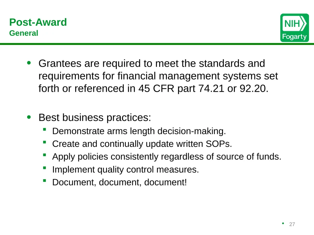 Working with Foreign Collaborators Bruce Butrum, - slide 27 of 52