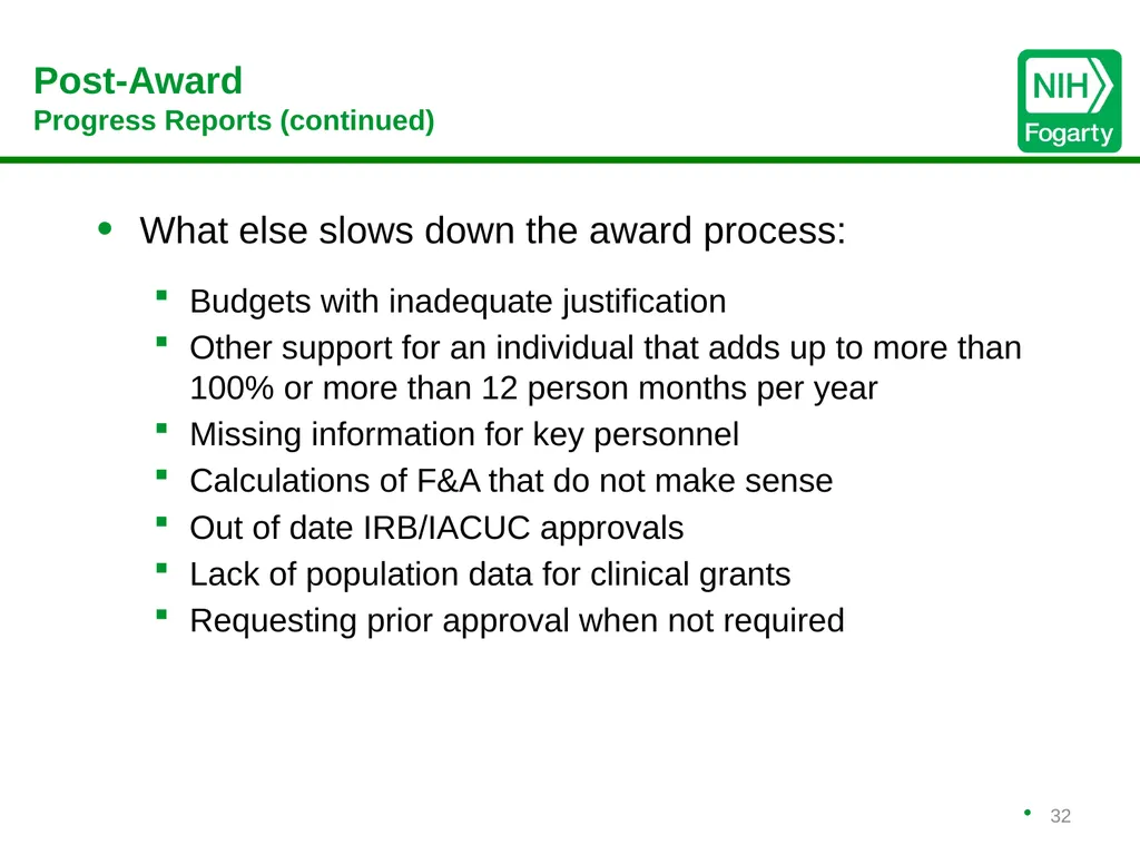 Working with Foreign Collaborators Bruce Butrum, - slide 32 of 52