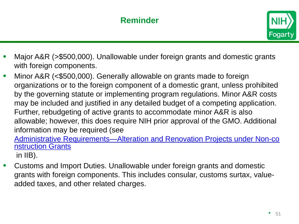 Working with Foreign Collaborators Bruce Butrum, - slide 51 of 52