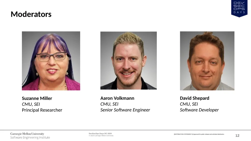 WELCOME DevSecOps Days DC October 1, 2020 - slide 12 of 25