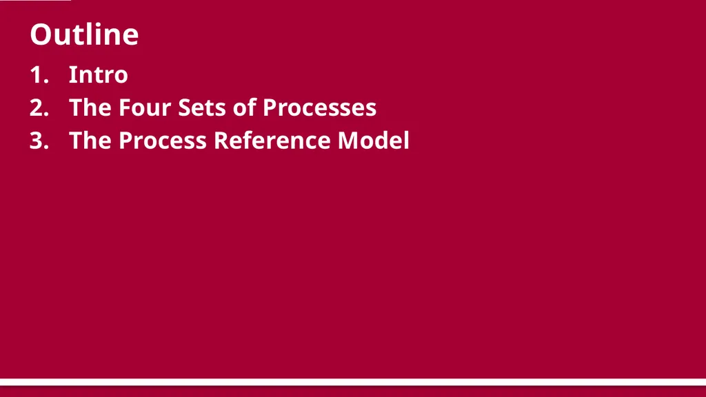 The Seventeen “Real” Processes A New Process - slide 8 of 32
