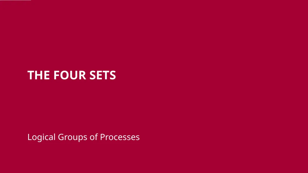 The Seventeen “Real” Processes A New Process - slide 12 of 32