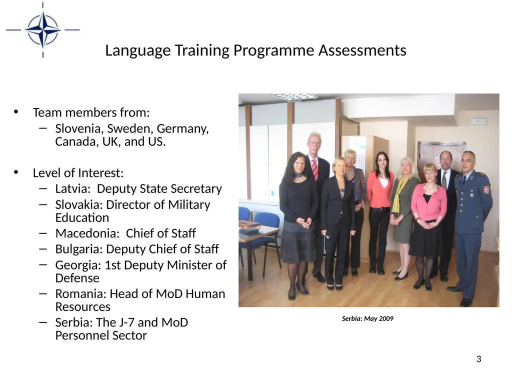 1 Cooperative Language Training Programme - slide 3 of 27