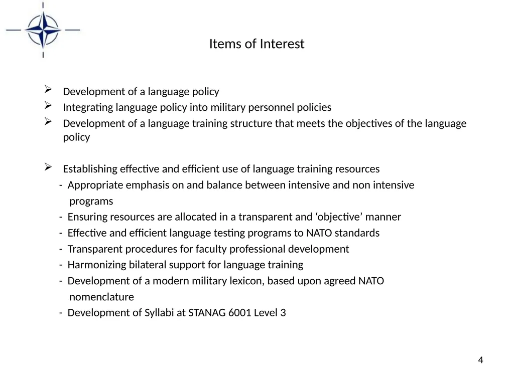 1 Cooperative Language Training Programme - slide 4 of 27