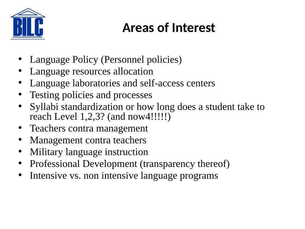 1 Cooperative Language Training Programme - slide 10 of 27