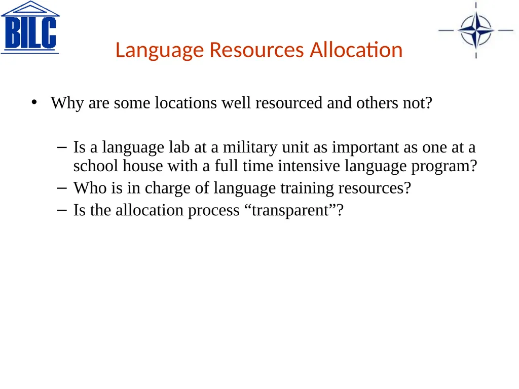 1 Cooperative Language Training Programme - slide 14 of 27