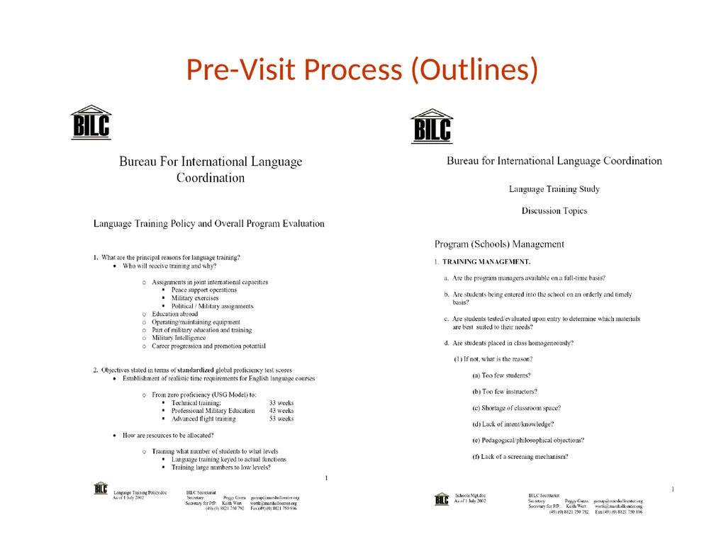 1 Cooperative Language Training Programme - slide 6 of 27