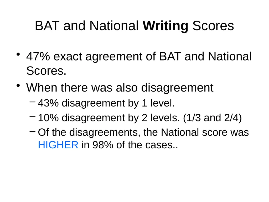 Criterion-Referenced Proficiency Testing BILC 26 - slide 18 of 51