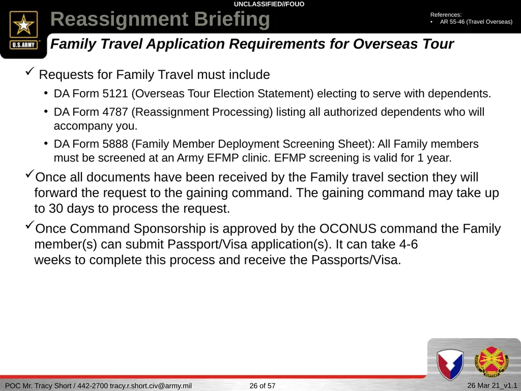 USAG FORT SILL Reassignment Briefing Reassignment - slide 26 of 63