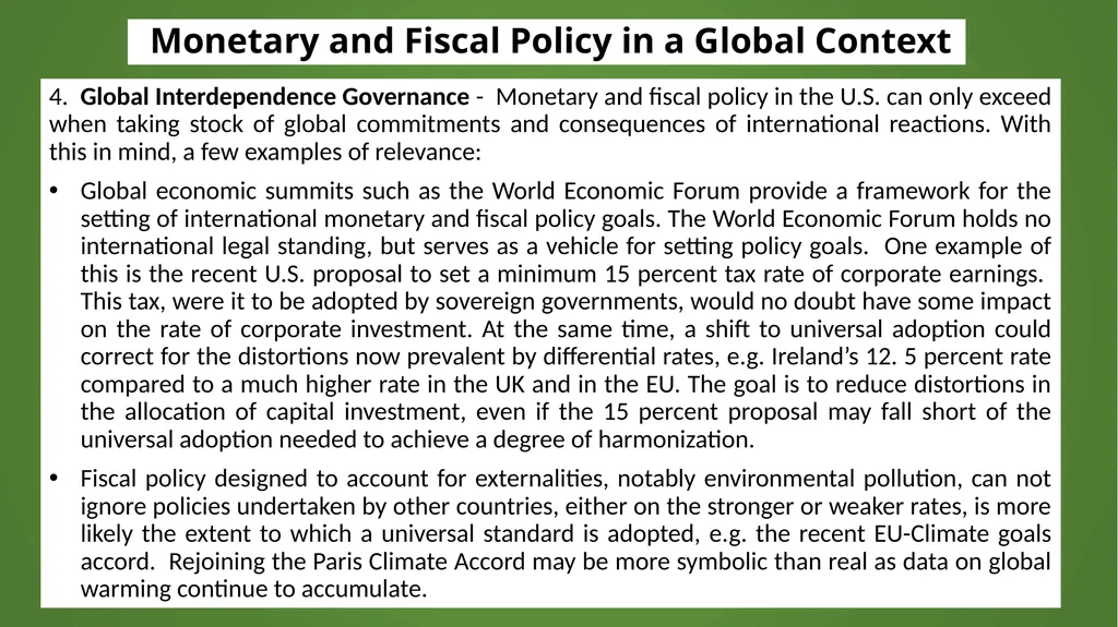 Institutional Reforms for Sustainable Monetary and - slide 7 of 18