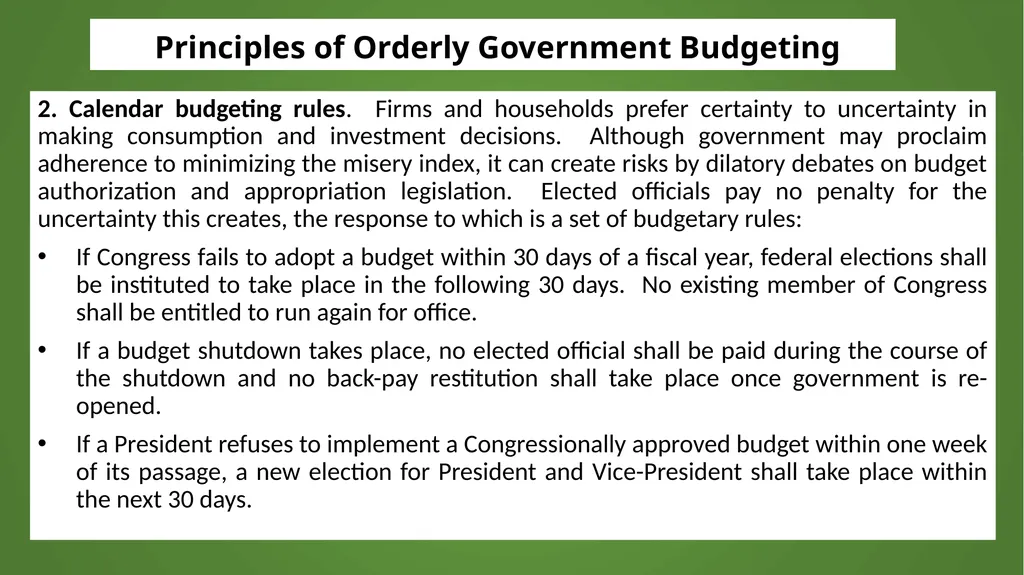 Institutional Reforms for Sustainable Monetary and - slide 4 of 18