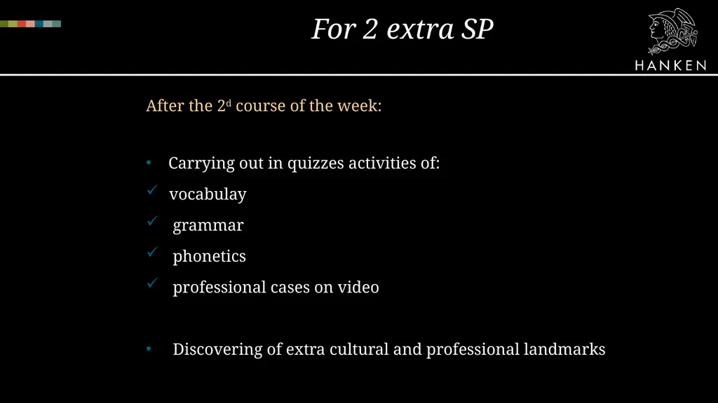 © Hanken Svenska handelshögskolan / Hanken School - slide 20 of 24