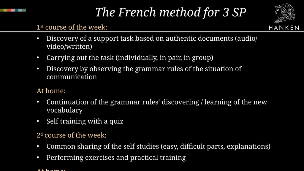 © Hanken Svenska handelshögskolan / Hanken School - slide 19 of 24