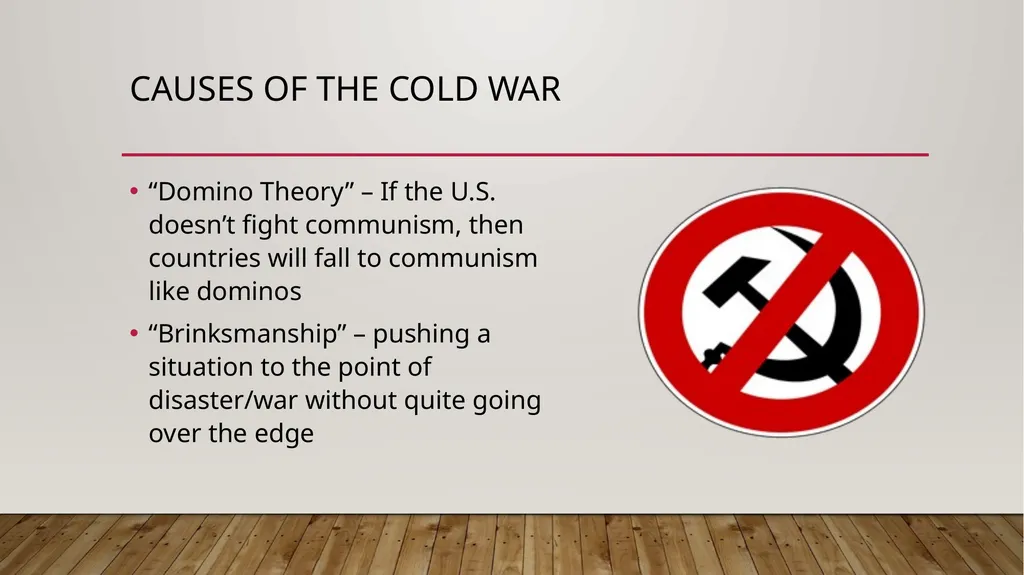 Unit 8 The Cold War Under Truman 1945-1953 EQ: How - slide 7 of 16