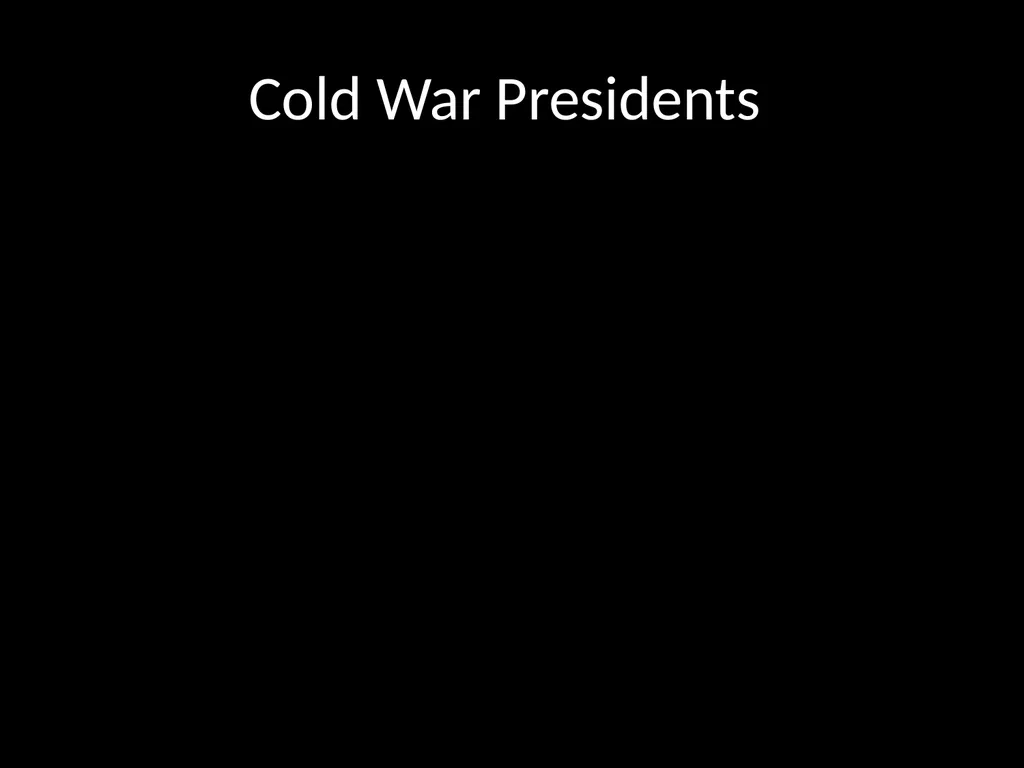 Daily Opener When was the Cold War? How can a - slide 52 of 105