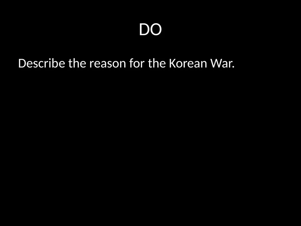 Daily Opener When was the Cold War? How can a - slide 58 of 105