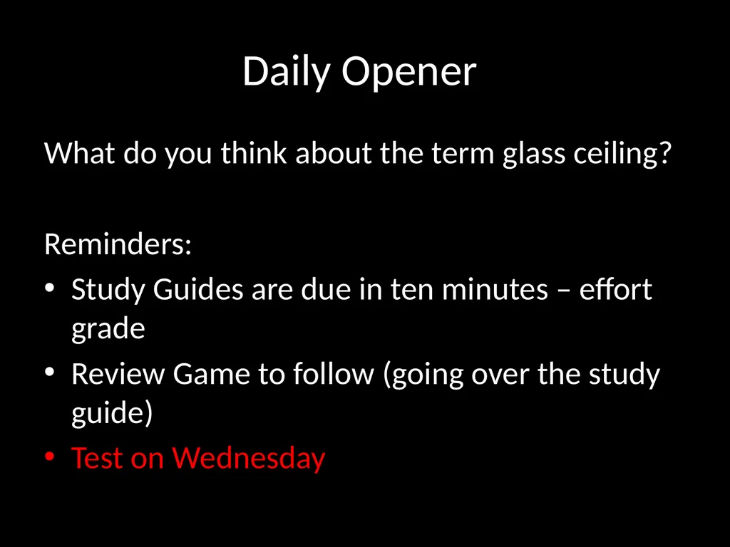 Daily Opener When was the Cold War? How can a - slide 87 of 105