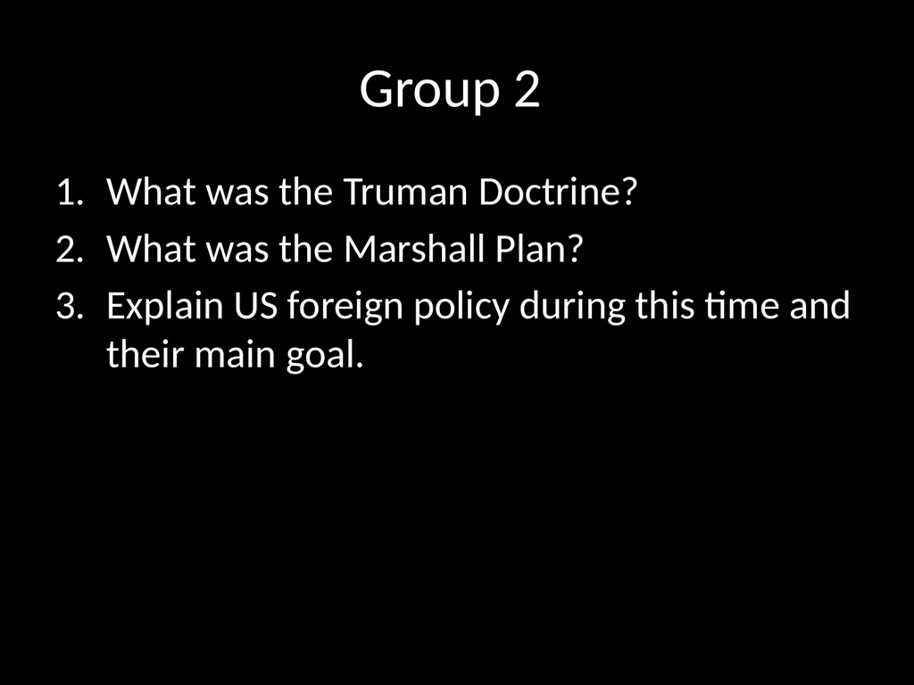 Daily Opener When was the Cold War? How can a - slide 34 of 105