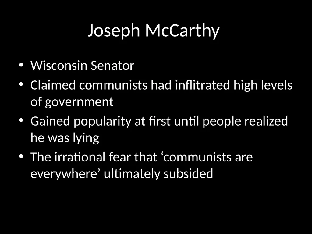 Daily Opener When was the Cold War? How can a - slide 63 of 105