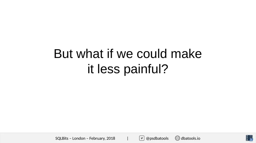 Simplifying XEvents Management with dbatools - slide 10 of 17