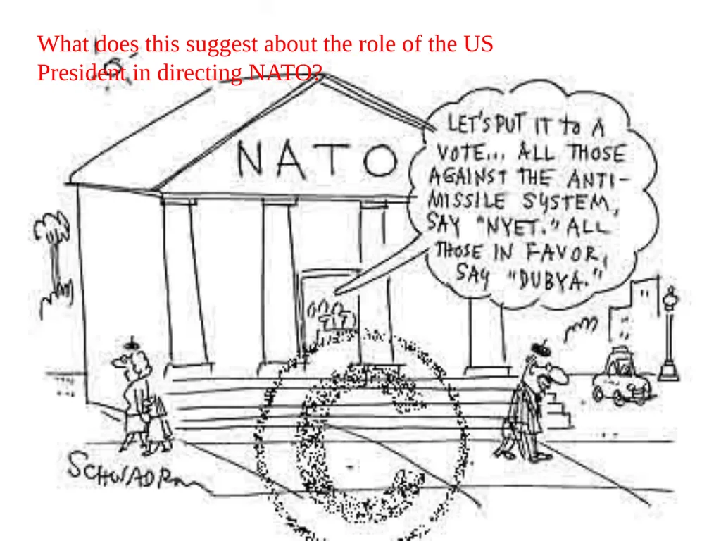 NATO : PAST AND PRESENT What does NATO stand for - slide 13 of 13