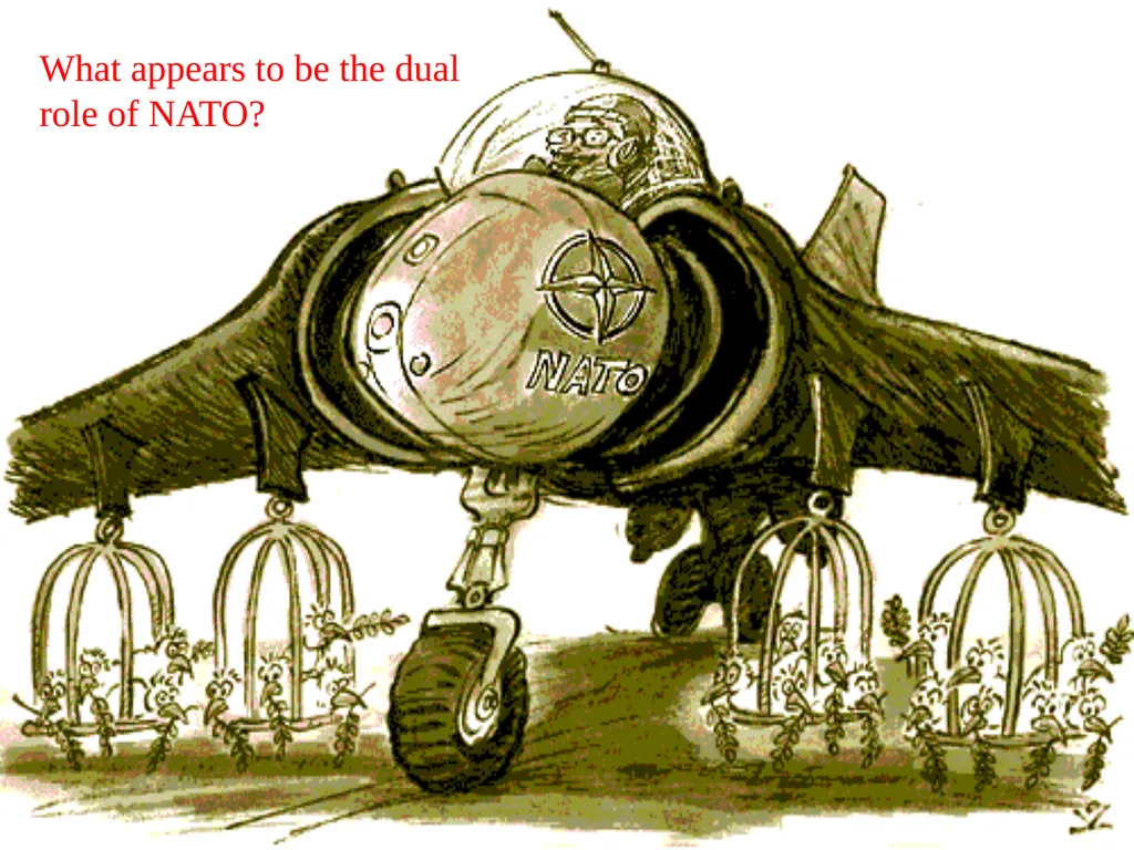 NATO : PAST AND PRESENT What does NATO stand for - slide 12 of 13
