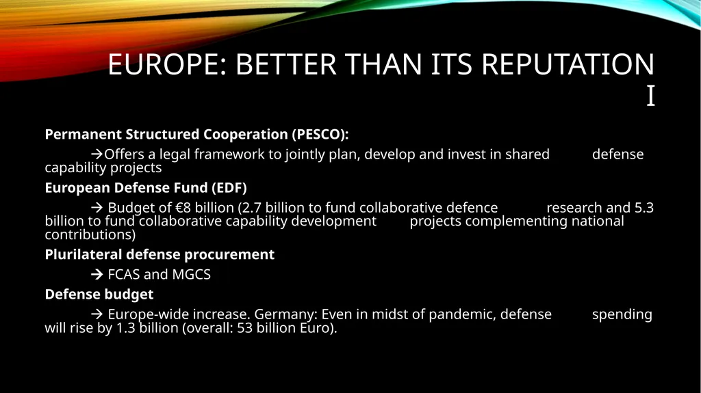 The strive for European sovereignty Hertie School - slide 11 of 21