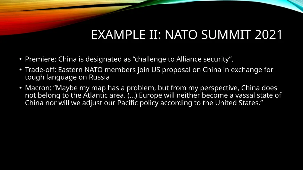 The strive for European sovereignty Hertie School - slide 18 of 21