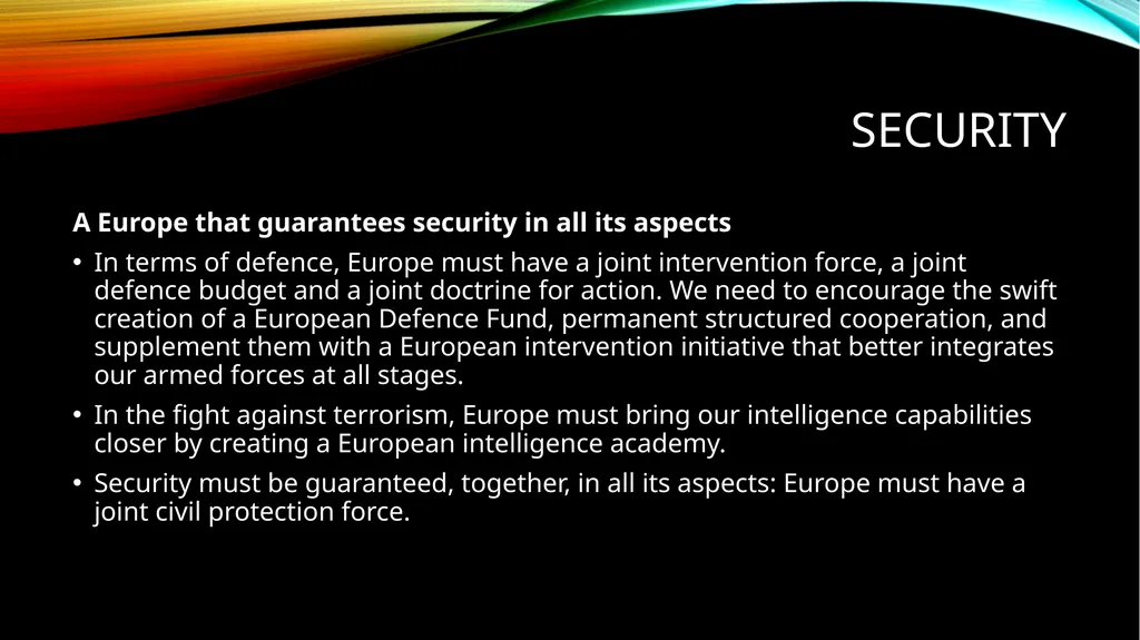 The strive for European sovereignty Hertie School - slide 4 of 21