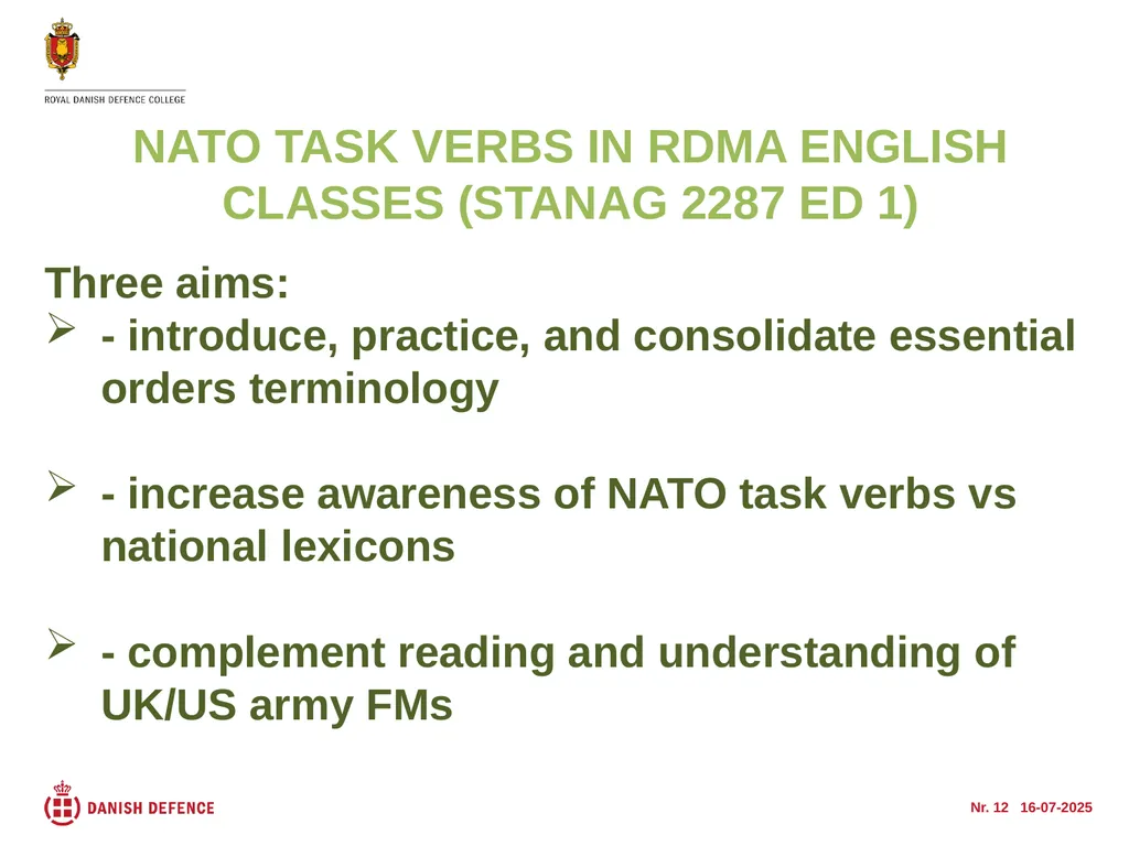 Nr. 1 05-10-2015 Maintaining and increasing - slide 12 of 24