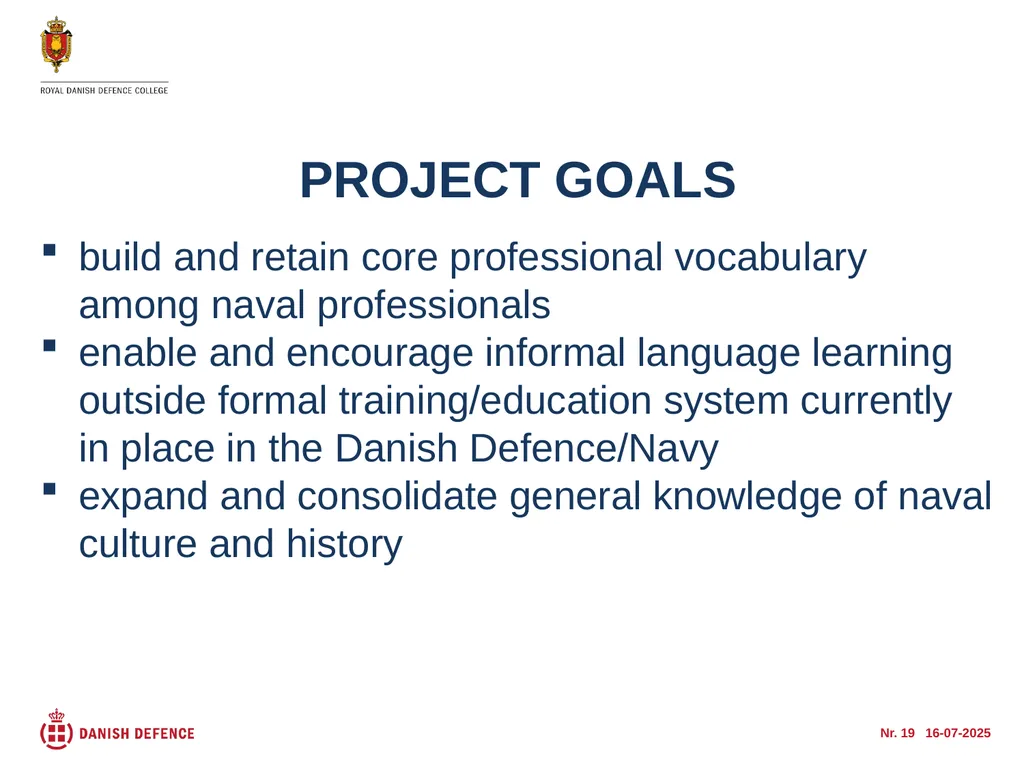 Nr. 1 05-10-2015 Maintaining and increasing - slide 19 of 24