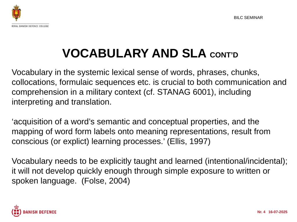 Nr. 1 05-10-2015 Maintaining and increasing - slide 4 of 24
