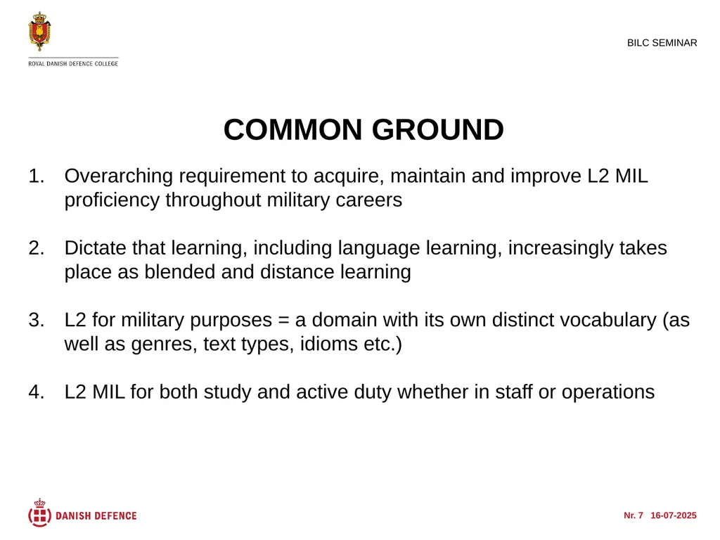 Nr. 1 05-10-2015 Maintaining and increasing - slide 7 of 24