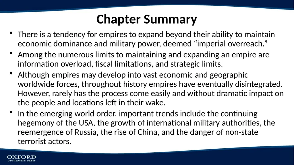 Chapter 14: World Orders Cannon in old British - slide 24 of 24