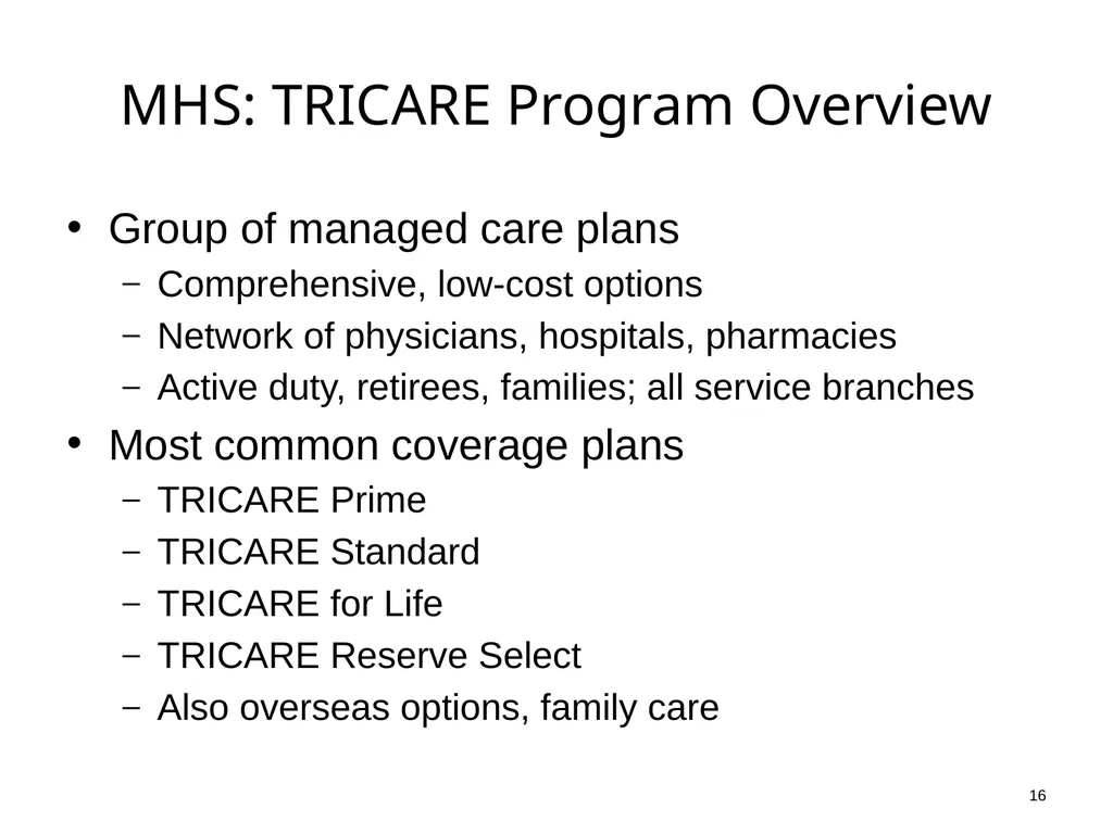 Introduction to Health Care and Public Health in - slide 16 of 24