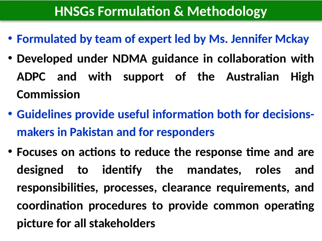 1 1 Host Nation Support Guidelines for Foreign - slide 4 of 32
