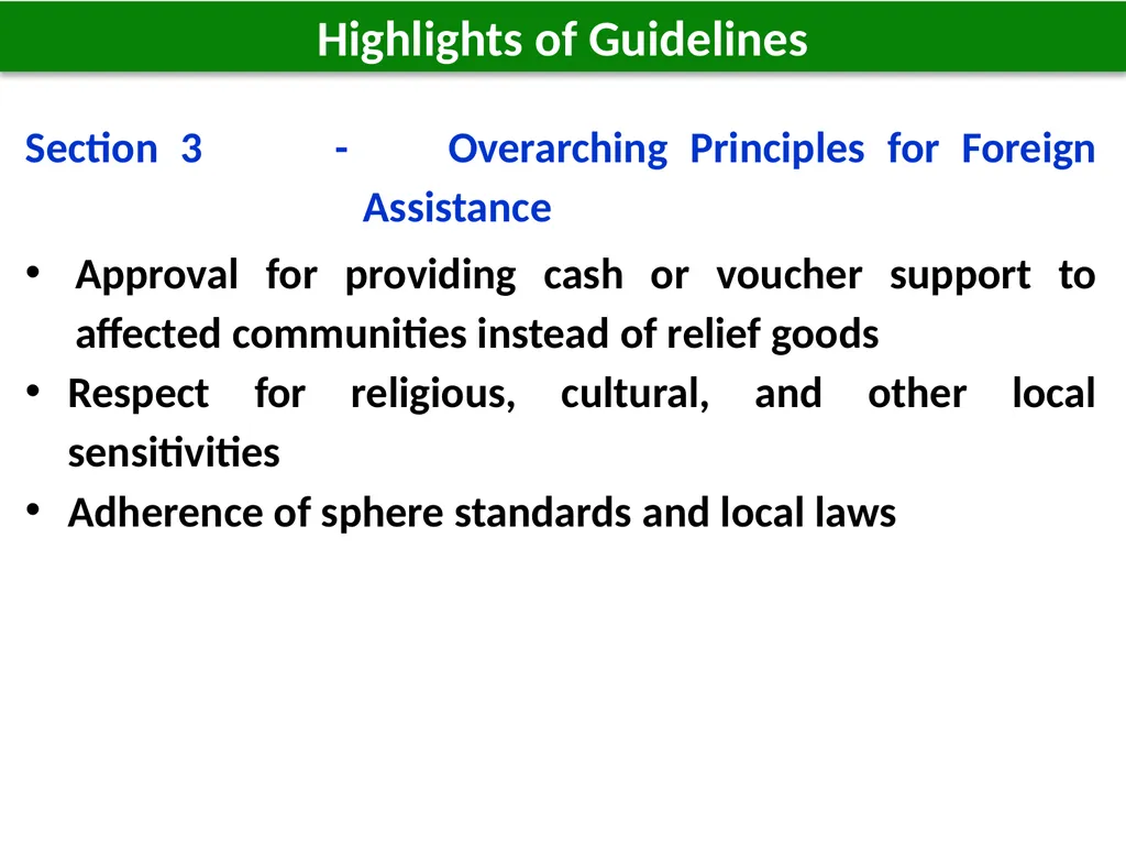 1 1 Host Nation Support Guidelines for Foreign - slide 18 of 32