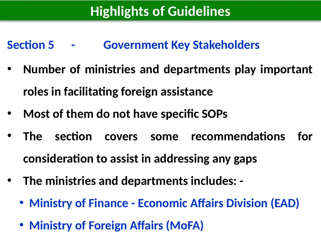 1 1 Host Nation Support Guidelines for Foreign - slide 20 of 32