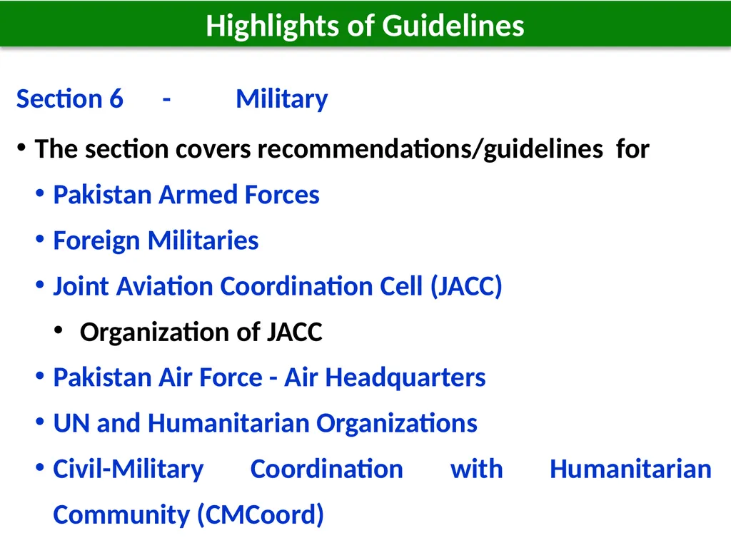 1 1 Host Nation Support Guidelines for Foreign - slide 25 of 32