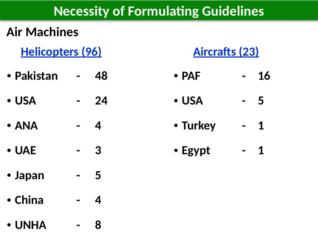 1 1 Host Nation Support Guidelines for Foreign - slide 9 of 32