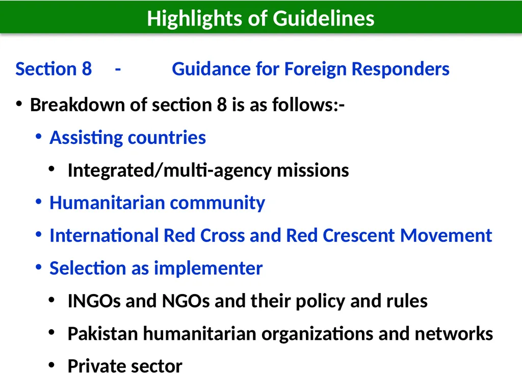 1 1 Host Nation Support Guidelines for Foreign - slide 27 of 32