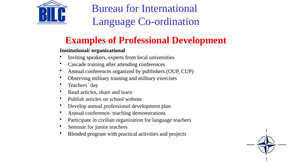 Professional development can motivate and inspire - slide 4 of 8