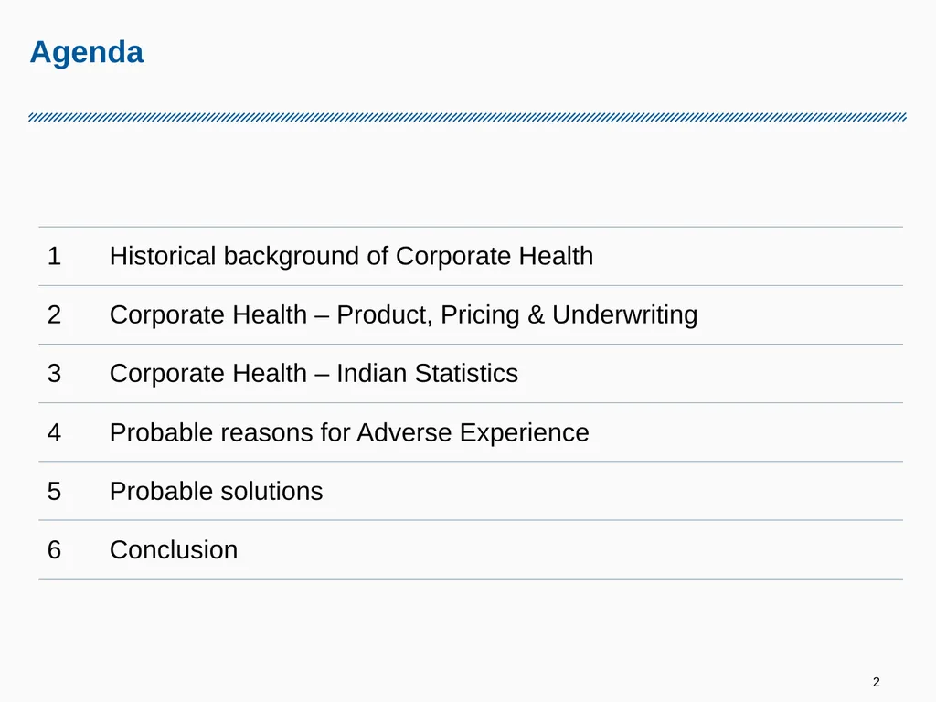 Corporate Health Portfolio: Challenges & Solutions - slide 2 of 26