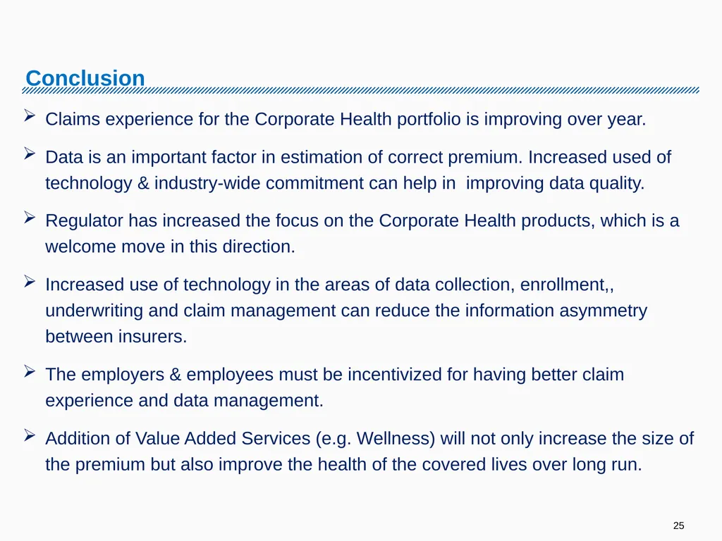 Corporate Health Portfolio: Challenges & Solutions - slide 25 of 26