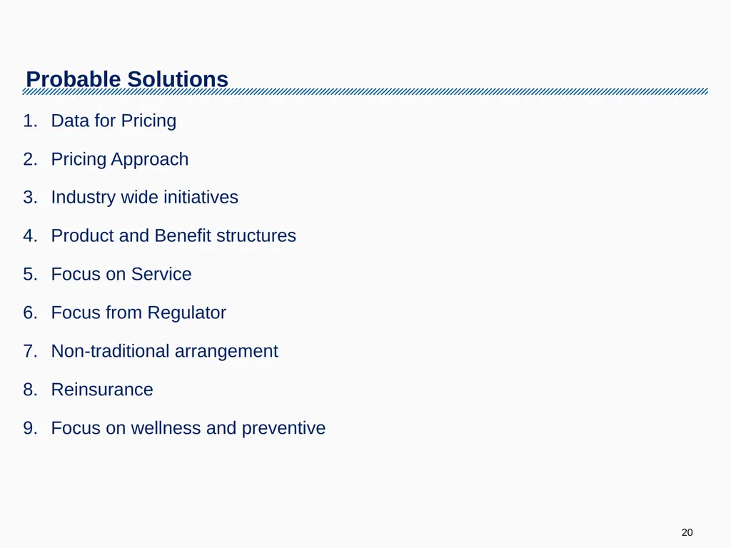 Corporate Health Portfolio: Challenges & Solutions - slide 20 of 26