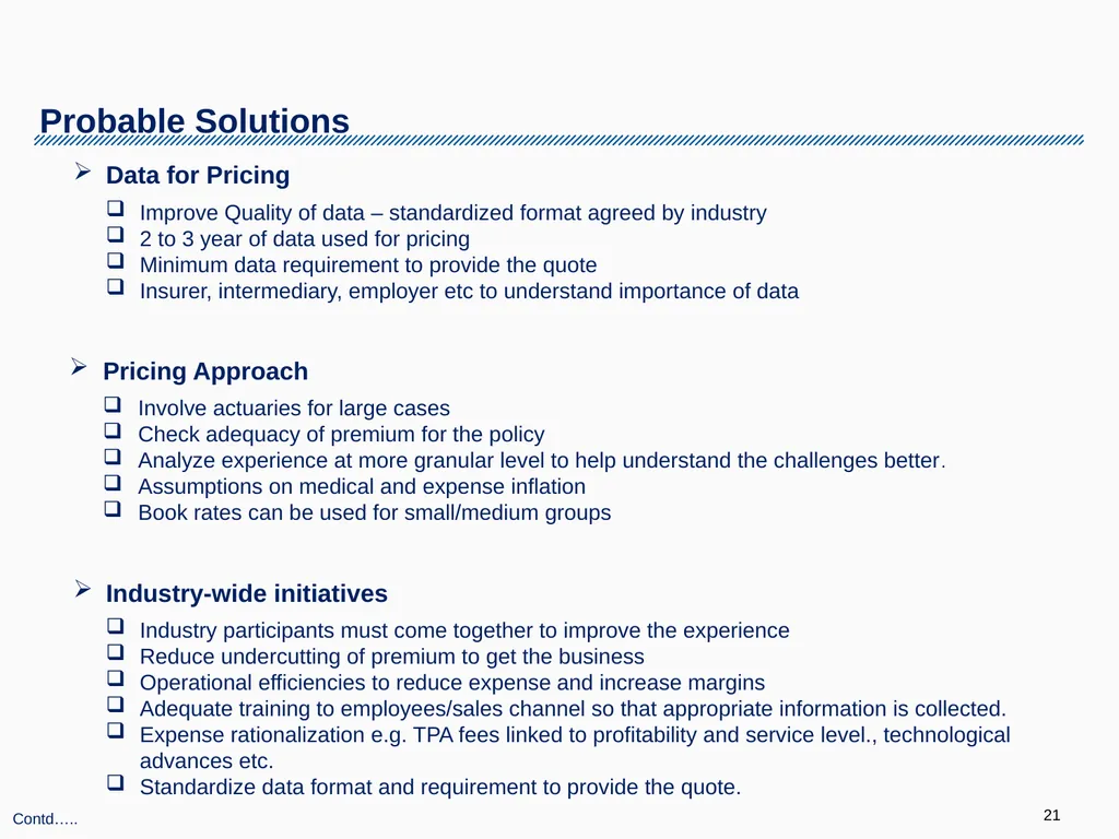 Corporate Health Portfolio: Challenges & Solutions - slide 21 of 26