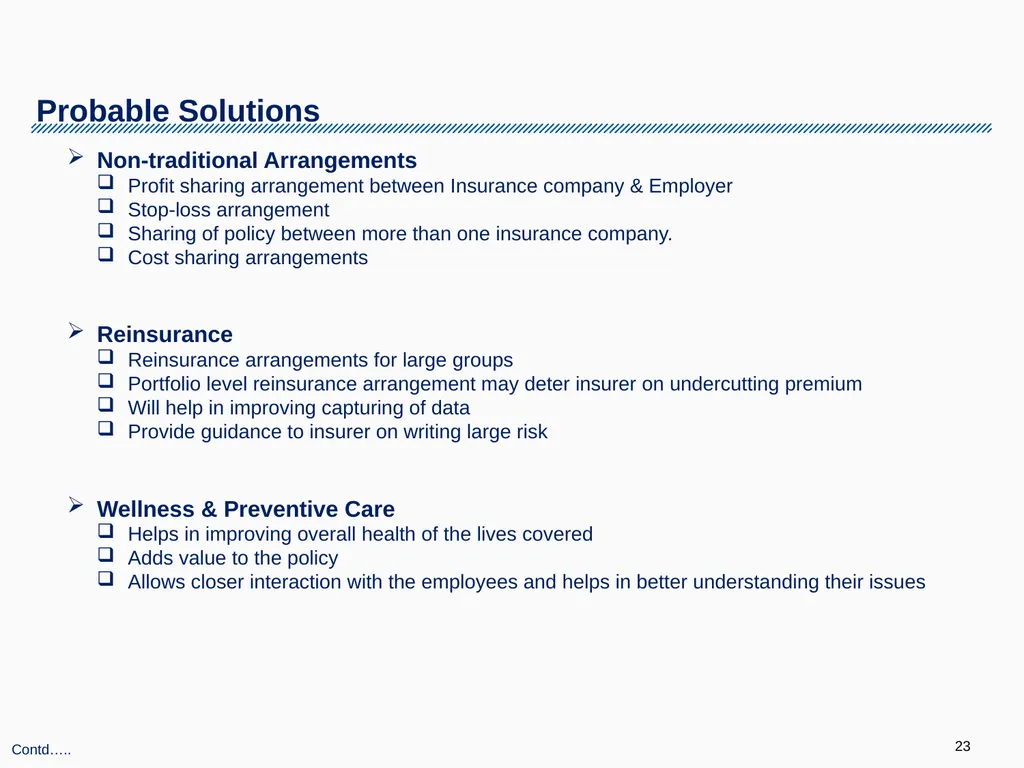Corporate Health Portfolio: Challenges & Solutions - slide 23 of 26